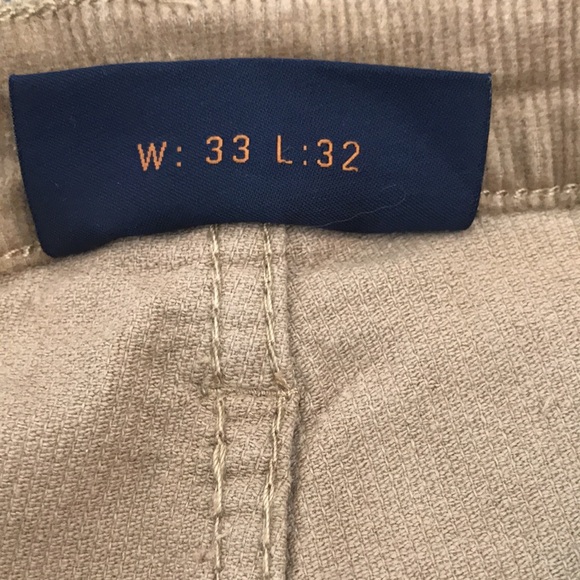 Jachs New York pants, color khaki, straight fit, stretch corduroy, 33x32 - Picture 6 of 11